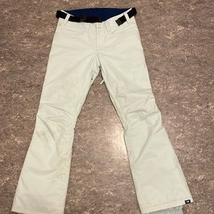 roxy teal snow pants